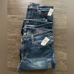 GAP mid rise skinny jeans 8 29